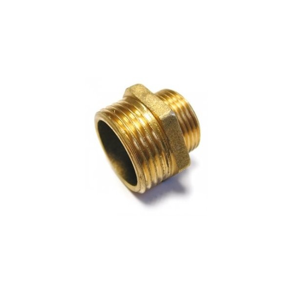 Riduzione maschio/maschio da 1/4'' 1/8'' in ottone - N°1 - comptoirnautique.com
