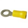 BOITE 100 COSSES RONDE 10mm JAUNE
