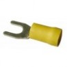 Scatola di 100 punte per forchette 5 mm giallo