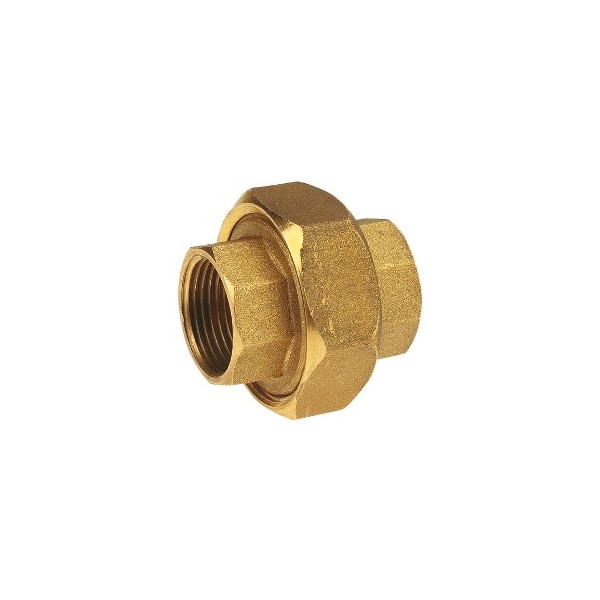 Raccordo femmina/femmina da 1/2" in ottone - N°1 - comptoirnautique.com