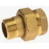 3/4'' brass male/female union