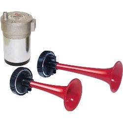 Kit di 2 tubi rossi da 24 V