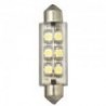 Lanzadera LED 12V 12x42mm 6x0,5W