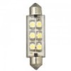 Navetta LED 12V 12x42mm 6x0,5W - N°1 - comptoirnautique.com
