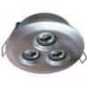 Foco satinado 3 Powerled - 10-30V - Ø 82mm - IP67