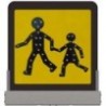 Pictogramme bus scolaire arrière 