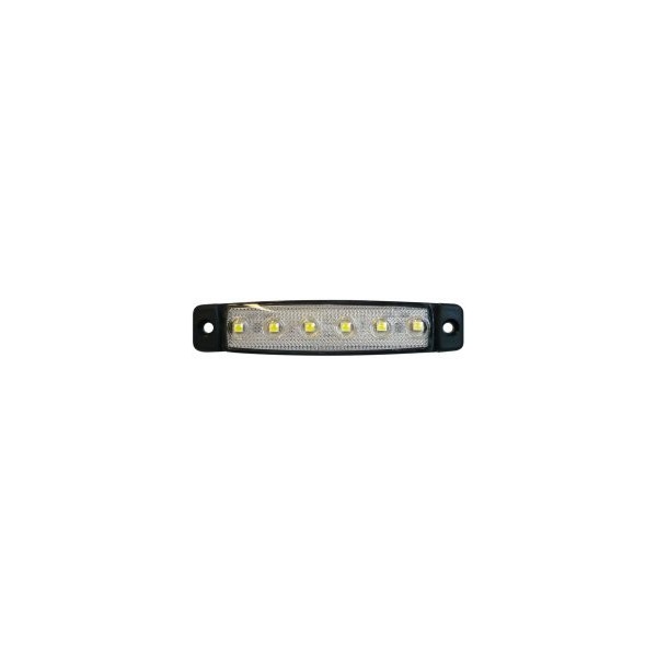 6 LED 12V WHITE SIDELIGHT - N°1 - comptoirnautique.com