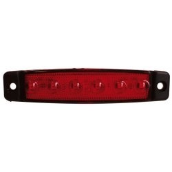 6 LED 12V RED SIDELIGHT