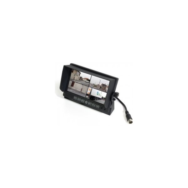 Monitor singolo da 7'' con funzione 4 telecamere - N°1 - comptoirnautique.com