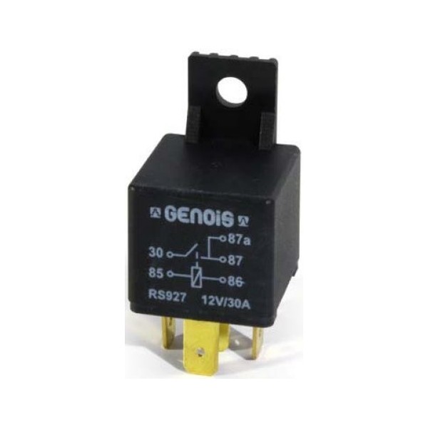 Power contactor relay 4 terminals 12V/80A fixing - N°1 - comptoirnautique.com