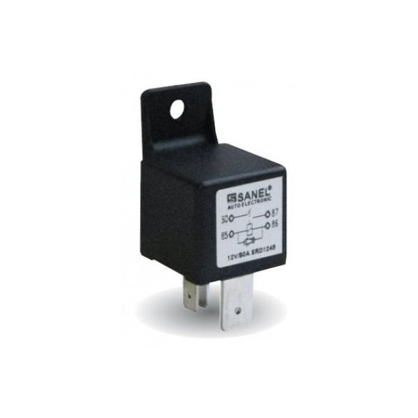 Power contactor relay 4 terminals 24V/40A fixing - N°1 - comptoirnautique.com