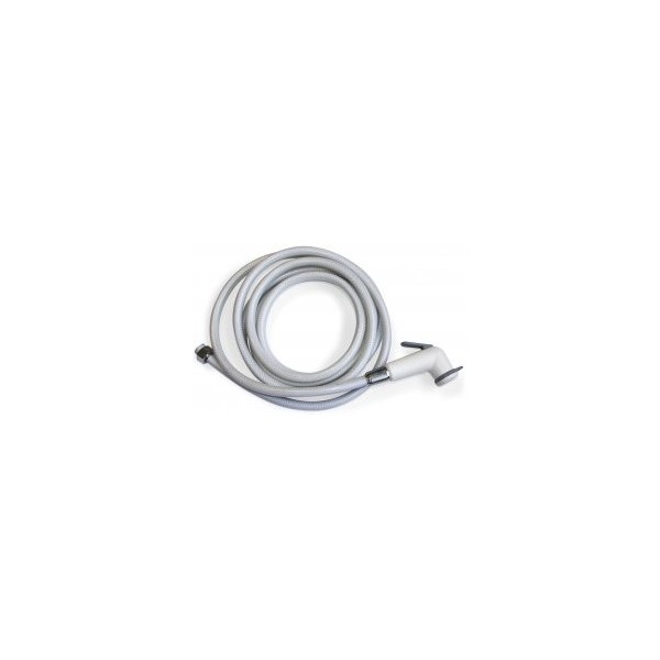 Doccetta + tubo flessibile in PVC da 4 m + kit scatola da incasso - N°1 - comptoirnautique.com