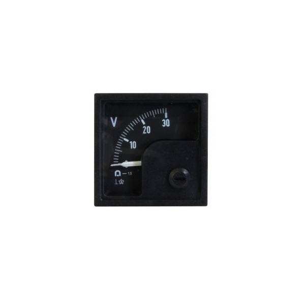 Voltímetro analógico 0-30VDC - N°1 - comptoirnautique.com 