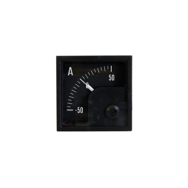 Amperímetro analógico de corrente contínua -50-0-50 - N°1 - comptoirnautique.com 