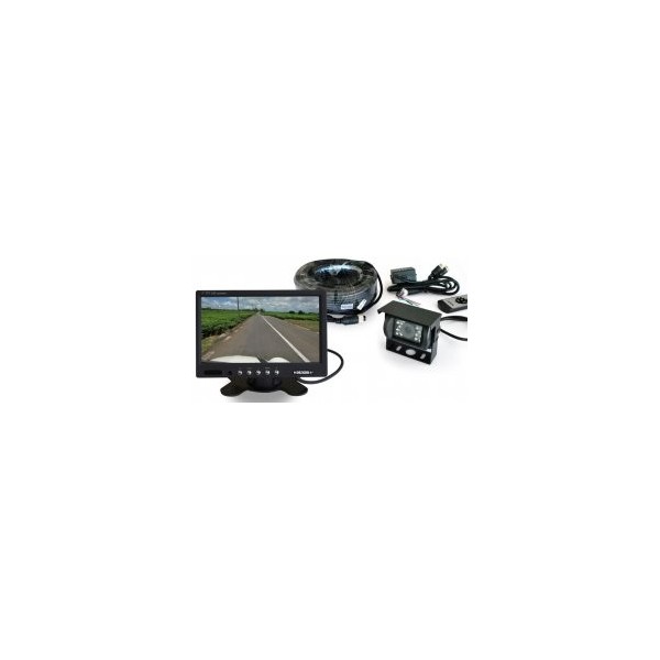 Rearview camera kit with sound and mirror effect - N°1 - comptoirnautique.com 
