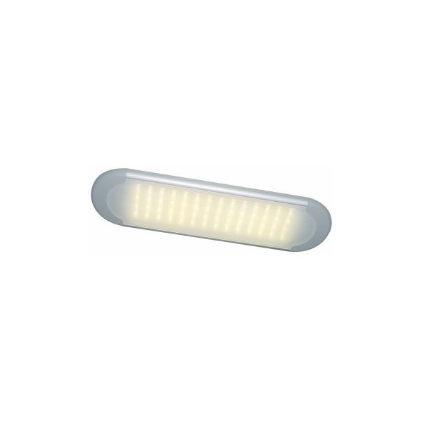 Plafoniera LED bianca 12/24V - N°1 - comptoirnautique.com