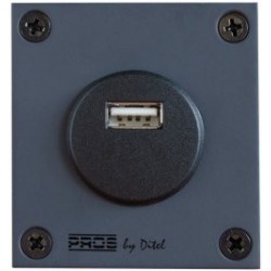 Module prise USB 12/24V -...