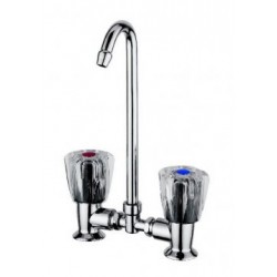 Miscelatore con bocca girevole