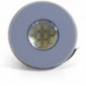 Spot 10 LEDs klare Linse 12-24V Federn + AMP - Ø 70mm