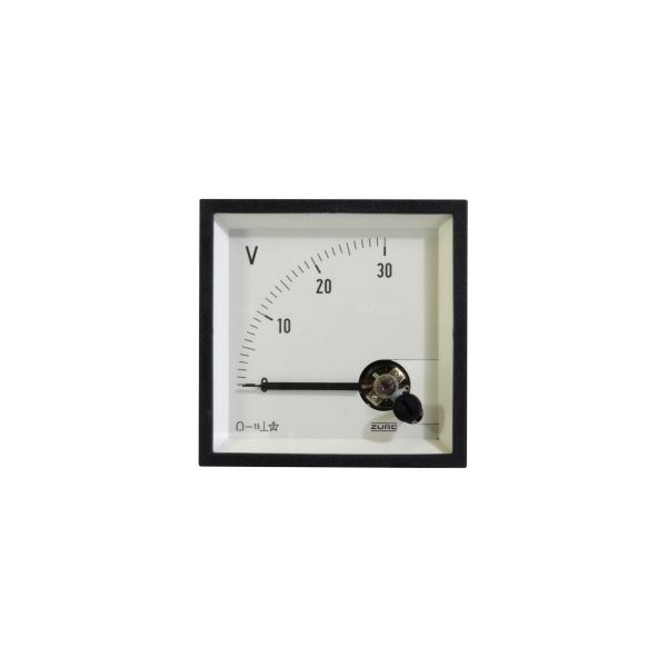 VOLTMETRE ANALOGIQUE 0-30VCC - N°1 - comptoirnautique.com