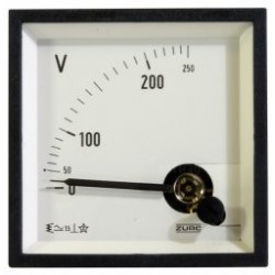 VOLTÍMETRO ANALÓGICO 0-250VAC