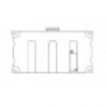 Réservoir lave-glace 5L + 1 pompe 12V