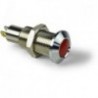 Indicador LED rojo 12/24V