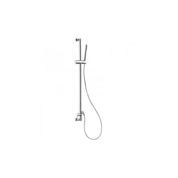 Chrome-plated shower rail with mixing valve - N°1 - comptoirnautique.com 