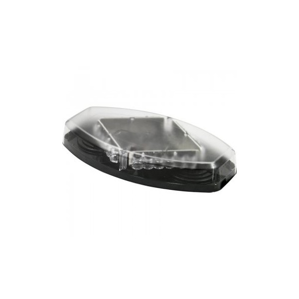Mini luce flash blu, cappuccio trasparente, fisso - N°1 - comptoirnautique.com
