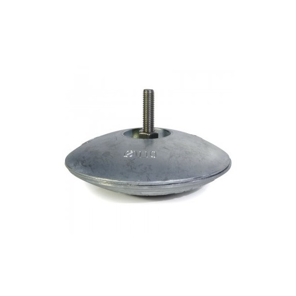 Anodo a rosetta doppio in magnesio Ø 77 mm - N°1 - comptoirnautique.com