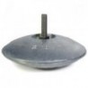 Anode rosace double magnésium Ø77mm