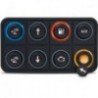 Clavier de commande Powerkey Pro 8 touches Ø15mm