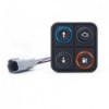 Tastiera Powerkey Pro a 4 pulsanti Ø24 mm - N°1 - comptoirnautique.com