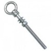 Tornillo de ojo M6x60mm Acero inoxidable 316 - N°1 - comptoirnautique.com