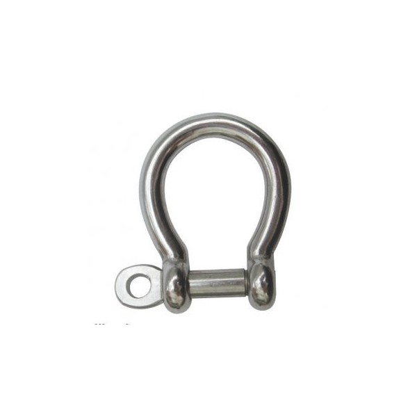 Lyre shackle Ø 10mm 316 stainless steel - N°1 - comptoirnautique.com