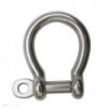 Lyre shackle Ø 10mm 316 stainless steel - N°1 - comptoirnautique.com