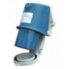 REVERSE SOCKET 2P+T MALE 16A 230V