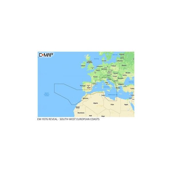 Reveal - Coste dell'Europa sud-occidentale - N°1 - comptoirnautique.com