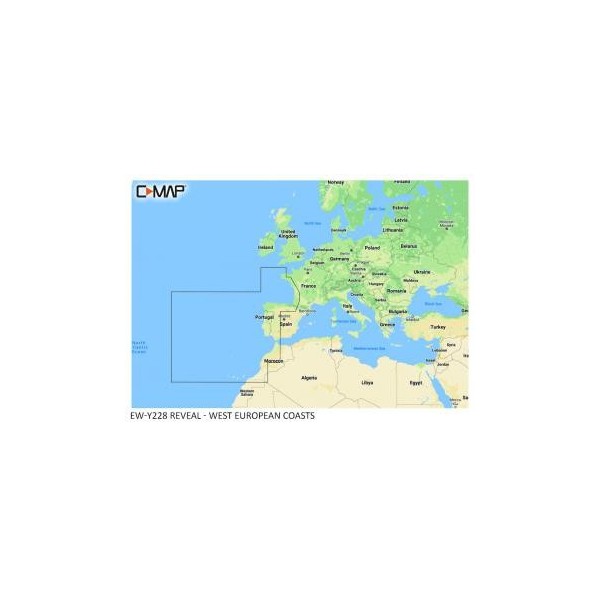 Reveal - Coste dell'Europa occidentale  - N°1 - comptoirnautique.com