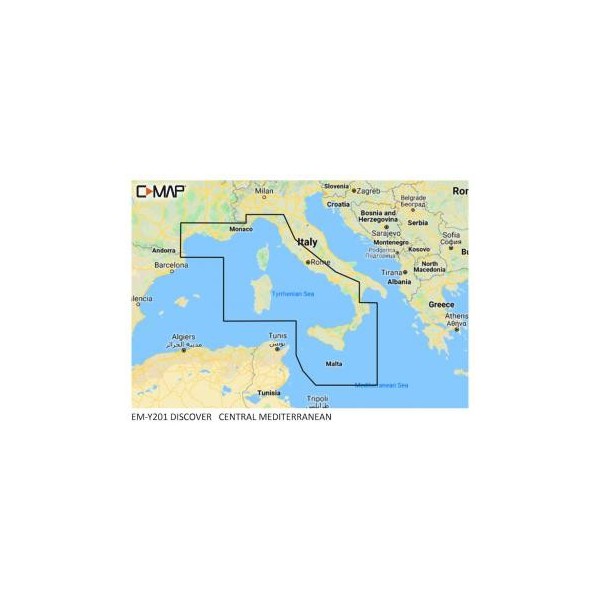 Scoprite - Mediterraneo centrale - N°1 - comptoirnautique.com