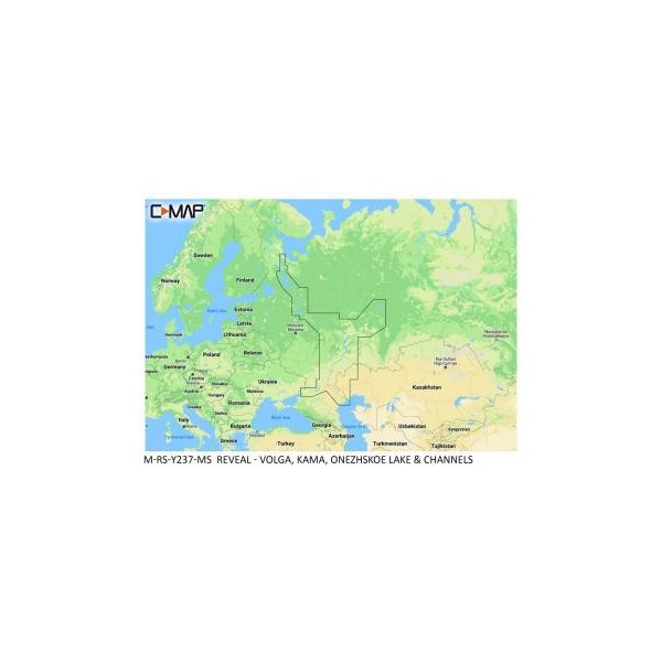 Revelar - Volga, Kama, lago Onezhskoe e canais - N°1 - comptoirnautique.com
