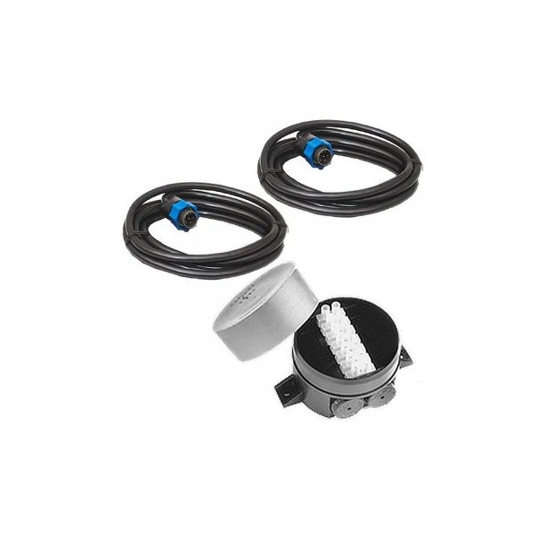 La scatola di giunzione CHIRP comprende la scatola di cablaggio 33-035 e il connettore BL7pin - N°1 - comptoirnautique.com