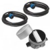 La scatola di giunzione CHIRP comprende la scatola di cablaggio 33-035 e il connettore BL7pin - N°1 - comptoirnautique.com