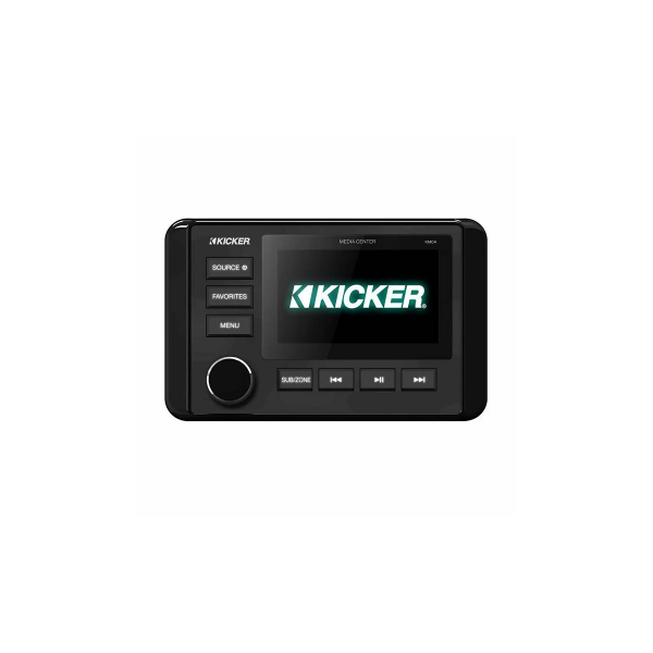 Sorgente audio multimediale KMC4 - 4 canali - AM/FM/Bluetooth/USB - Schermo a colori - N°1 - comptoirnautique.com