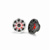 2 altoparlanti-altoparlanti da 6,5'' con griglia bianca e nera - LED - N°1 - comptoirnautique.com