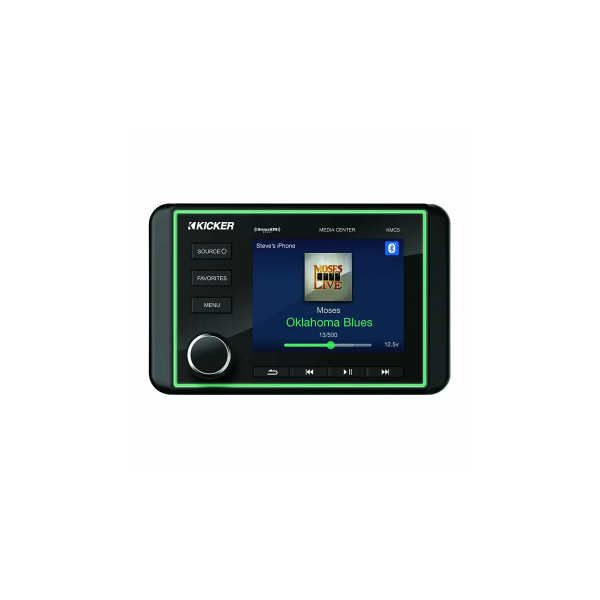 Multimedia-Audioquelle KMC5 - 6 Kanäle - AM/FM/Bluetooth/USB - Video-In - NMEA2000 - N°1 - comptoirnautique.com 