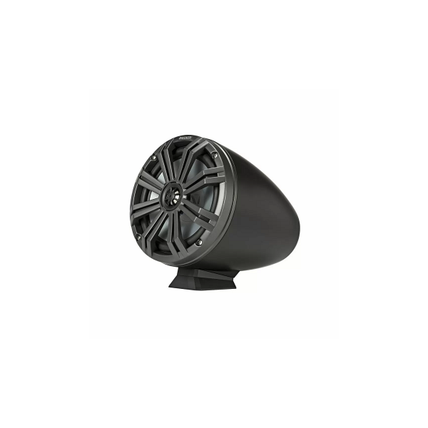 2 altoparlanti a cono da 8" - KMFC 150W LED - Nero - Montaggio piatto - N°1 - comptoirnautique.com