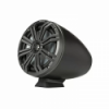 2 speakers 8'' cone - KMFC 150W LED - Black - Flat mount - N°1 - comptoirnautique.com 