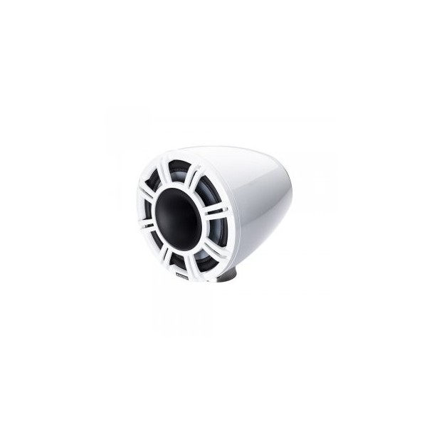 2 altoparlanti a cono da 11" - KMFC 300W LED - Bianco - Montaggio piatto - N°1 - comptoirnautique.com