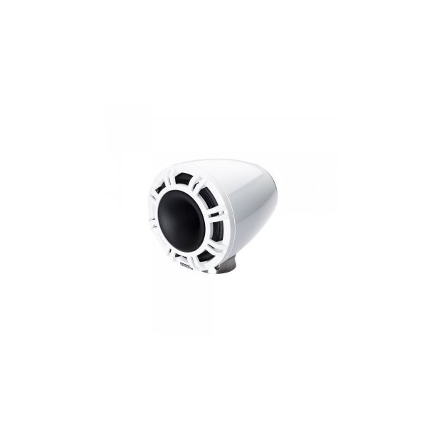2 altoparlanti a cono da 9" - KMFC 300W LED Bianco - Montaggio piatto - N°1 - comptoirnautique.com